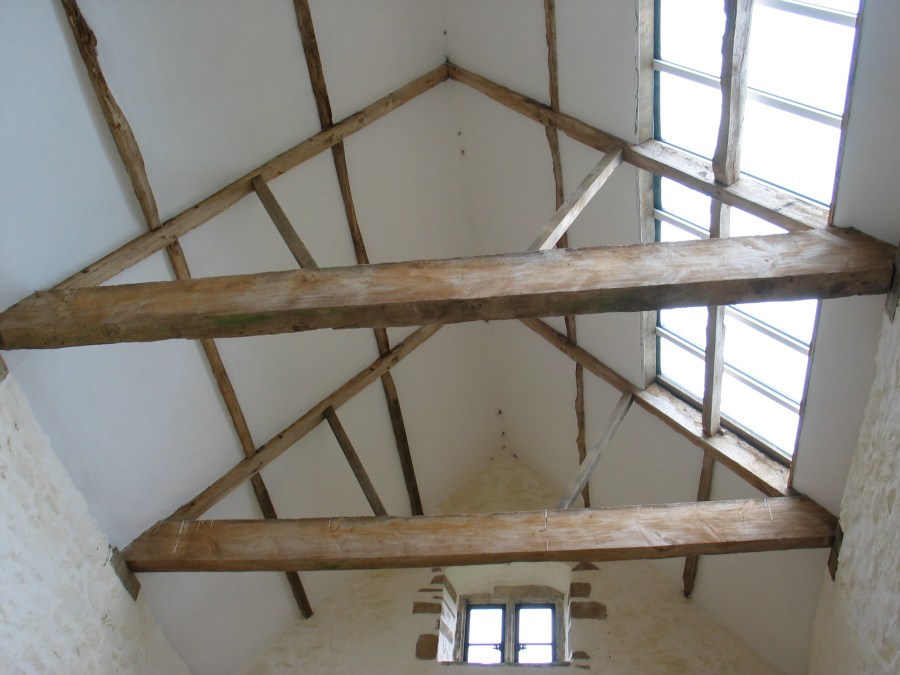 restoration, timber frame, green oak, oak beams