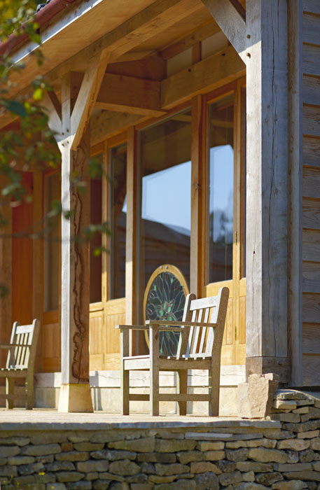 barn, oak framed barn, oak beams, green oak, timber frame, traditional barn
