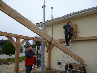 timber frame, France, oak frame, green oak, Douglas fir