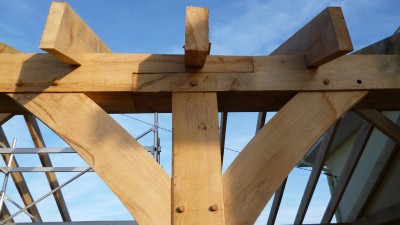 timber frame, France, oak frame, green oak, Douglas fir